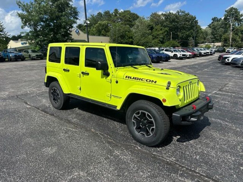 Used 2016 Jeep Wrangler JK Unlimited Rubicon 4x4 SUV