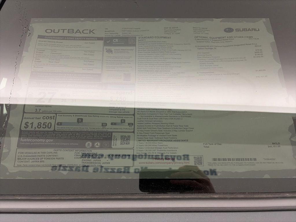2026 Subaru Outback Limited - Photo 9