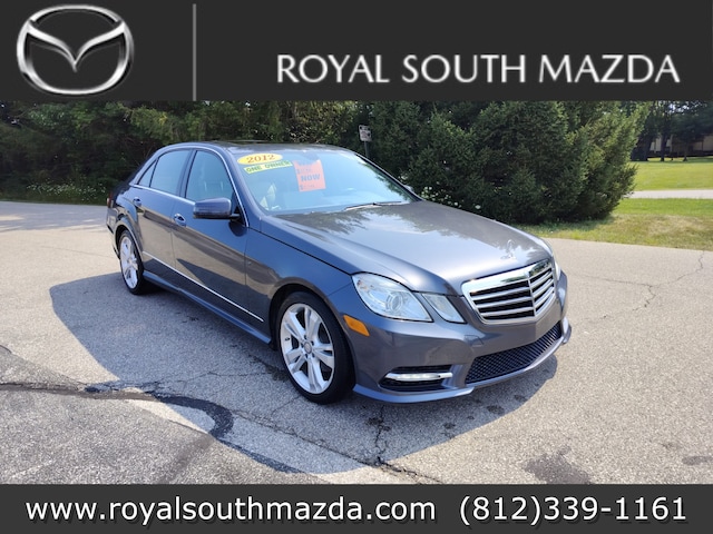 Featured used 2012 Mercedes-Benz E-Class E 350 4MATIC Sedan for sale in Bloomington, IN