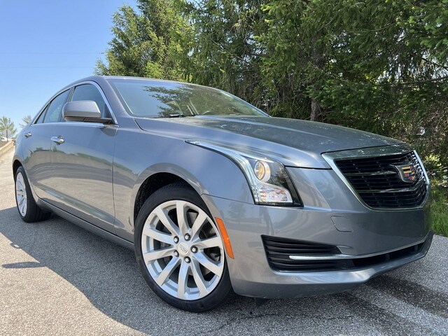 Featured used 2018 CADILLAC ATS 2.0L Turbo Base Sedan for sale in Bloomington, IN