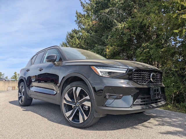 Featured used 2025 Volvo XC40 B5 Plus Dark Theme SUV for sale in Bloomington, IN