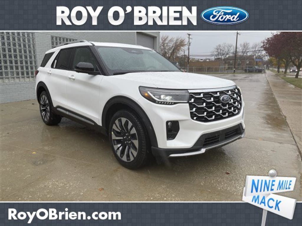 New 2026 Ford Explorer Platinum SUV