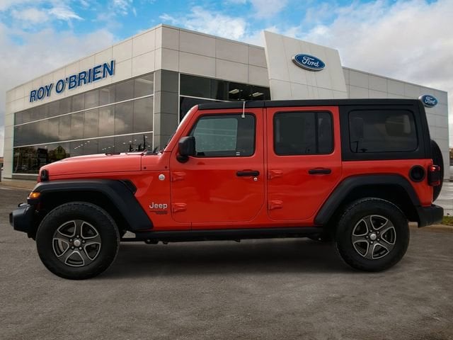 Certified 2018 Jeep All-New Wrangler Unlimited Sport S with VIN 1C4HJXDG1JW220780 for sale in St. Clair Shores, MI