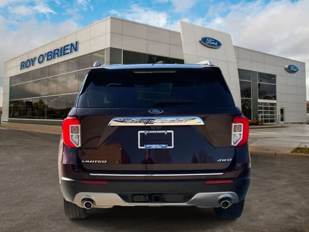 Certified 2022 Ford Explorer Limited SUV