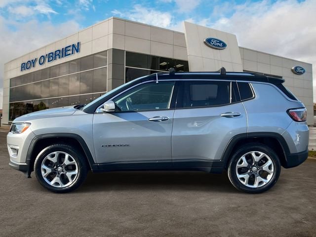 Certified 2018 Jeep Compass Limited with VIN 3C4NJDCB7JT397153 for sale in St. Clair Shores, MI
