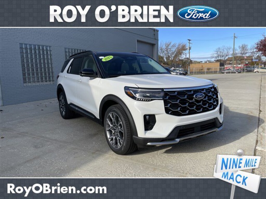 New 2025 Ford Explorer Platinum SUV