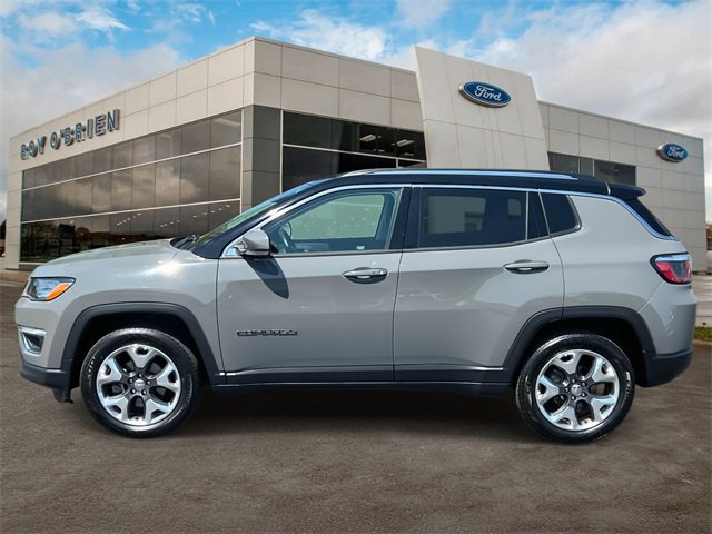 Certified 2020 Jeep Compass Limited with VIN 3C4NJDCB2LT222313 for sale in St. Clair Shores, MI