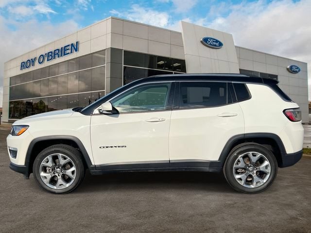 Certified 2021 Jeep Compass Limited with VIN 3C4NJDCB3MT520726 for sale in St. Clair Shores, MI