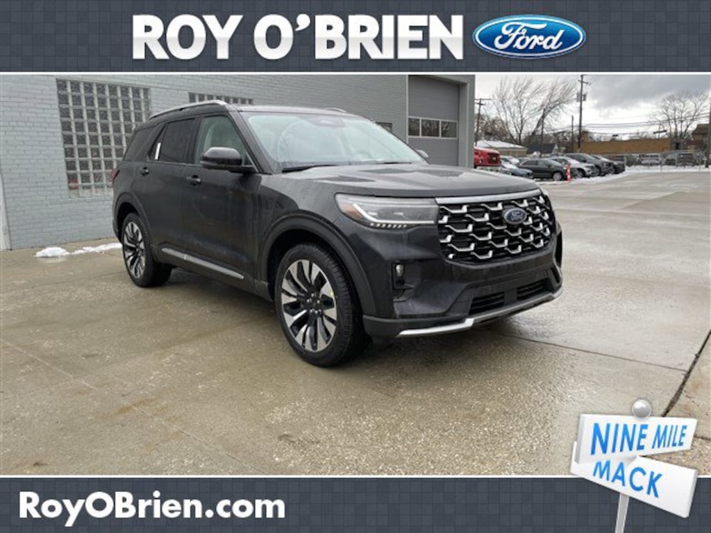 New 2026 Ford Explorer Platinum SUV
