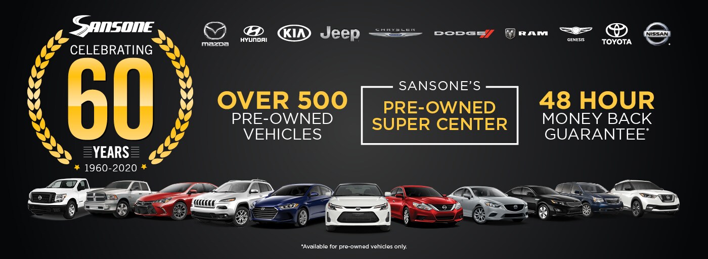 Sansone Auto New Jersey Area Car Dealer