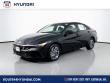 New 2026 Hyundai Elantra Hybrid Blue Sedan