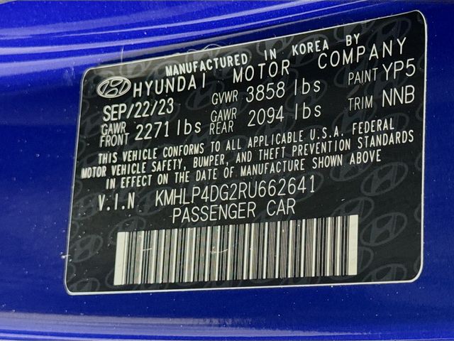 2024 Hyundai Elantra Limited - Photo 17