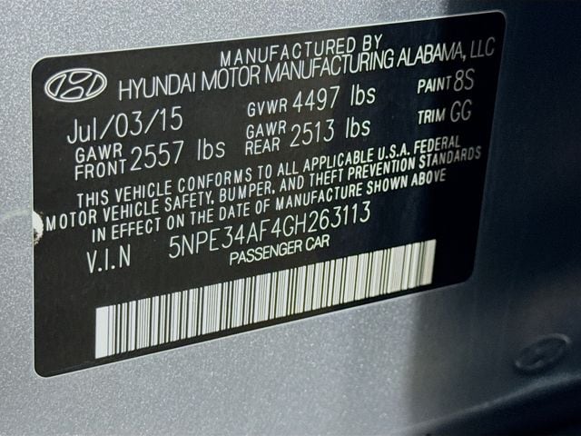 2016 Hyundai Sonata Sport - Photo 16
