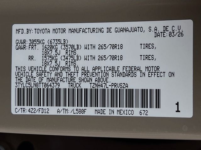 2026 Toyota Tacoma TRD Off Road - Photo 17