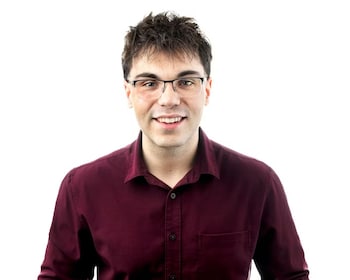 Staff member Adam Mekler from ID_0c8387