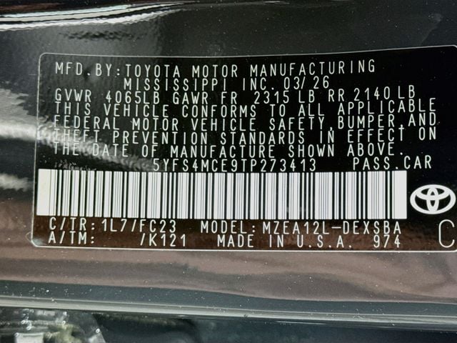 2026 Toyota Corolla SE - Photo 16