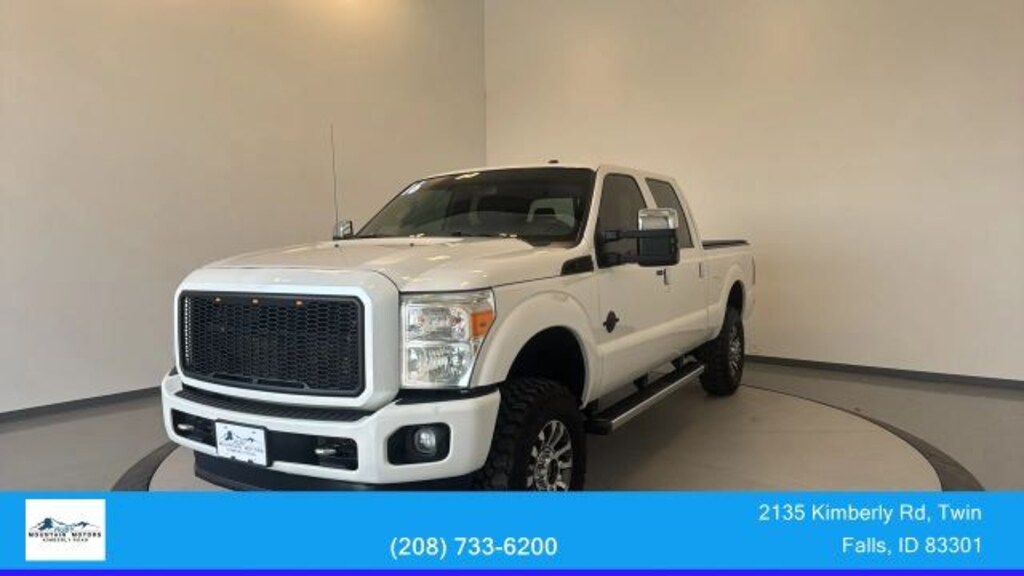 Used 2016 Ford F-350SD Platinum Truck