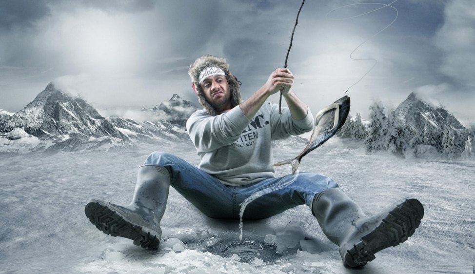 ice fishing in minnesota