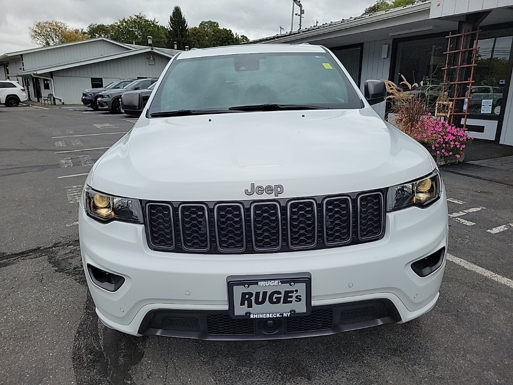 Used 2021 Jeep Grand Cherokee 80th Edition with VIN 1C4RJFBGXMC843161 for sale in Rhinebeck, NY