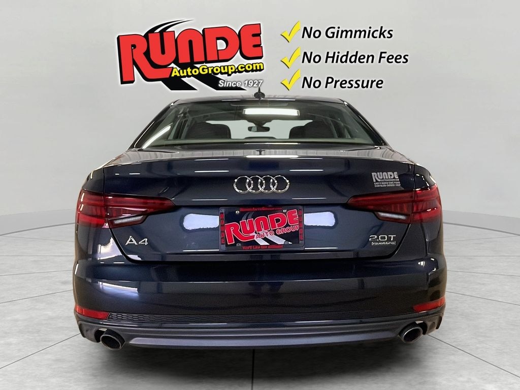 Used 2018 Audi A4 Premium Sedan