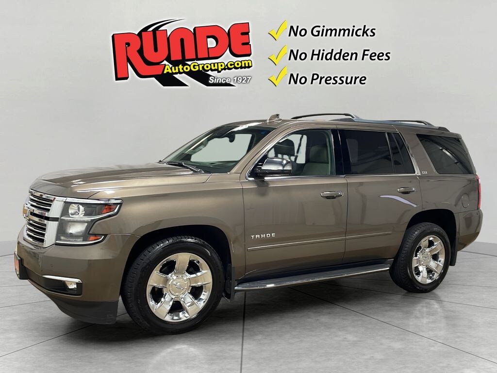 Used 2015 Chevrolet Tahoe LTZ Sport Utility
