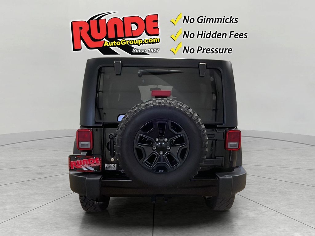 Used 2017 Jeep Wrangler Willys Wheeler Sport Utility