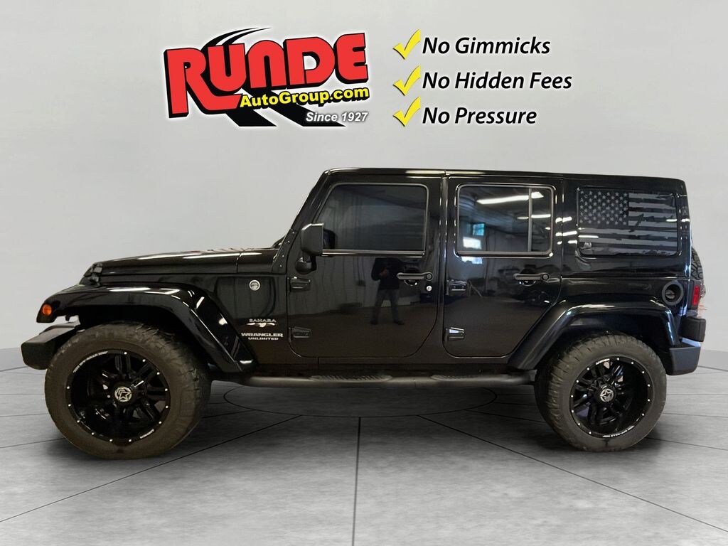 Used 2017 Jeep Wrangler Sahara Sport Utility