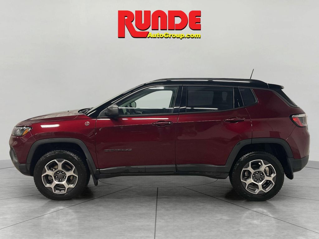 Used 2022 Jeep Compass Trailhawk with VIN 3C4NJDDB6NT158682 for sale in Manchester, IA