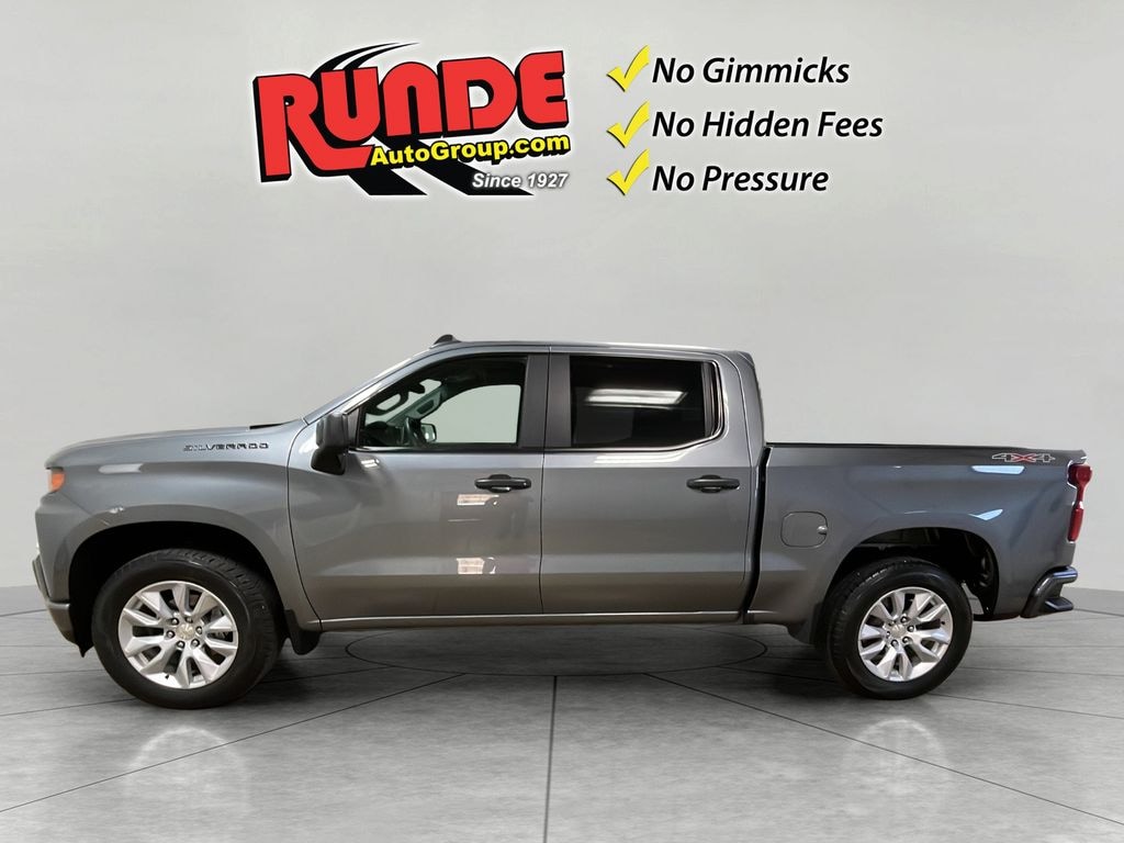 Used 2021 Chevrolet Silverado Custom Crew Cab