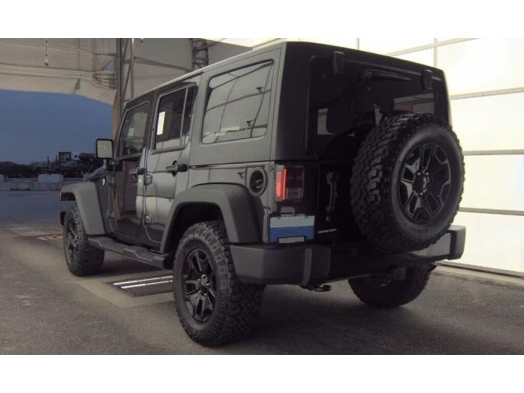 Used 2017 Jeep Wrangler Willys Wheeler Sport Utility
