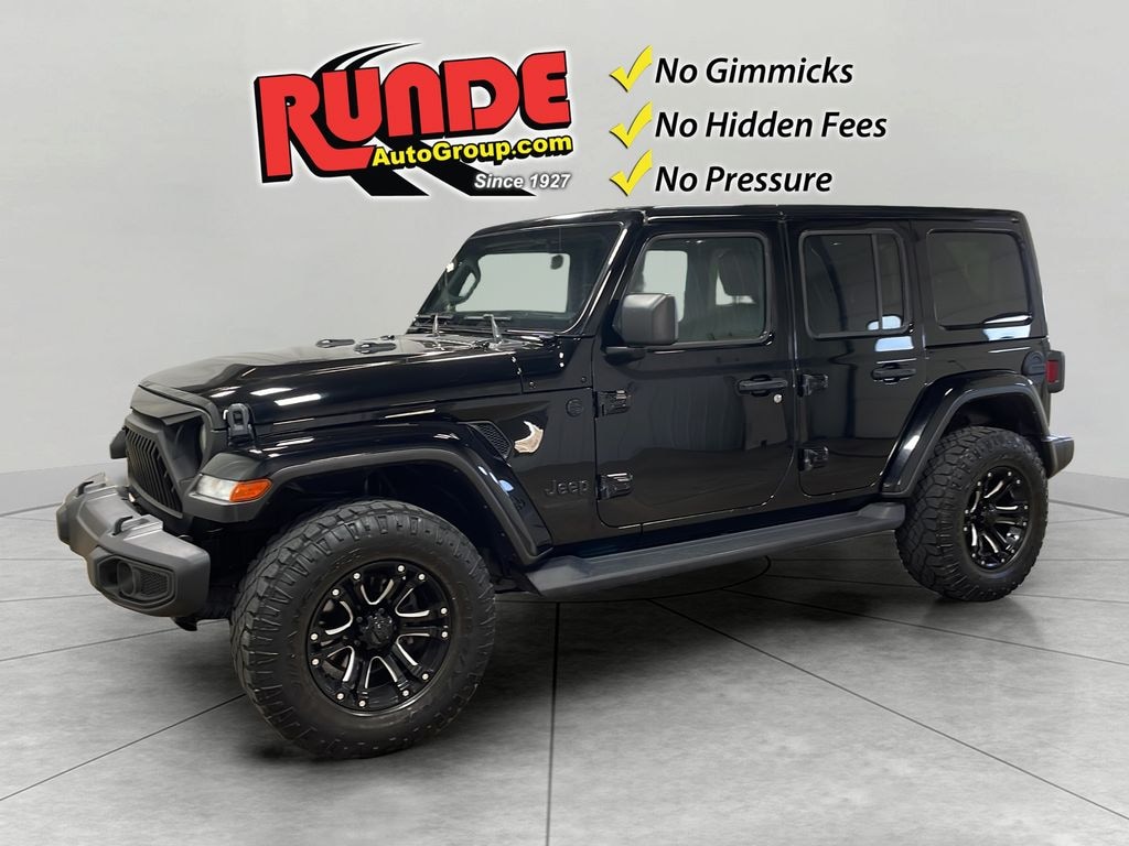 Used 2021 Jeep Wrangler Unlimited Altitude Sport Utility