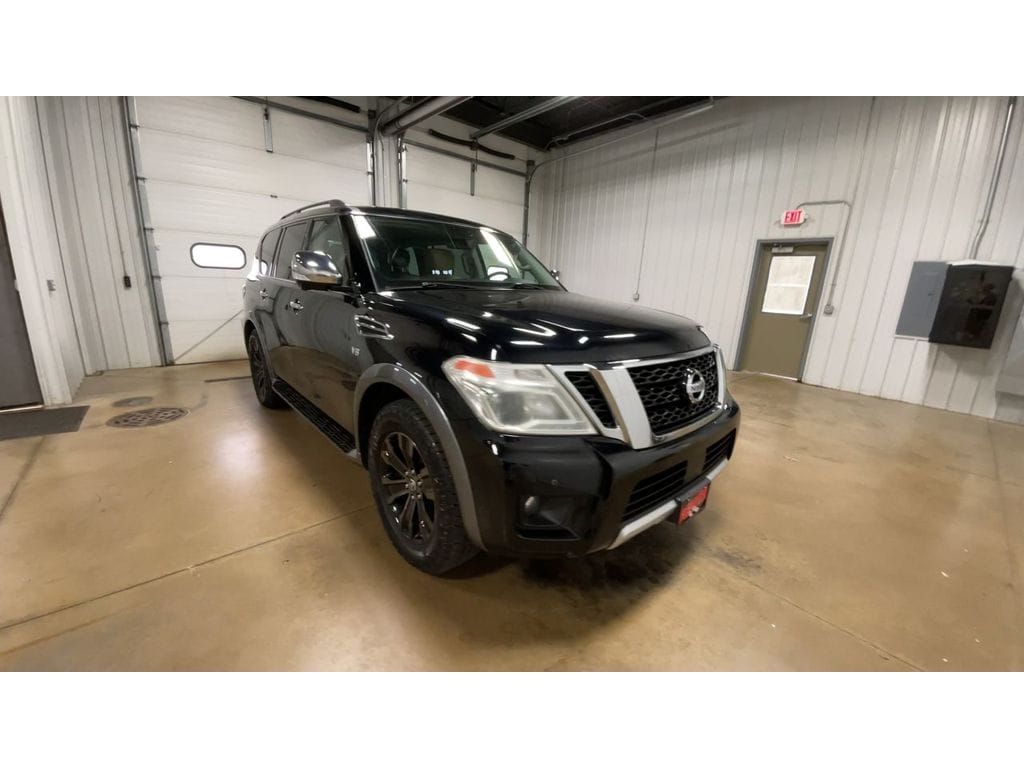 Used 2018 Nissan Armada Platinum with VIN JN8AY2NC4J9551111 for sale in Manchester, IA