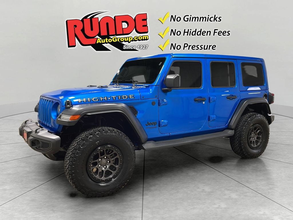 Used 2022 Jeep Wrangler Unlimited High Tide Sport Utility