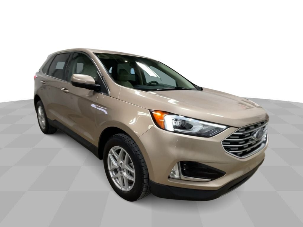 Used 2021 Ford Edge SEL with VIN 2FMPK4J95MBA24534 for sale in Manchester, IA
