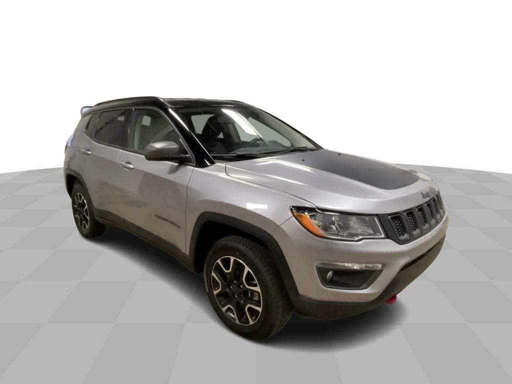 Used 2020 Jeep Compass Trailhawk with VIN 3C4NJDDB3LT166719 for sale in Manchester, IA