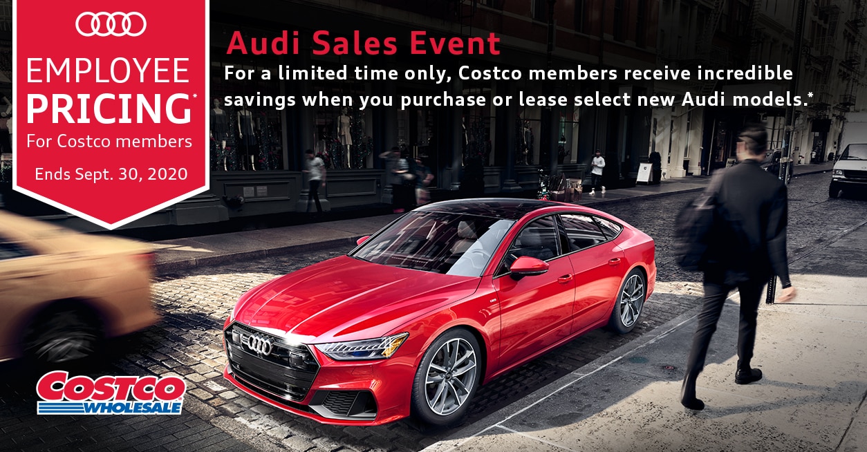 Audi Sales EventCostco Exclusive Audi Pasadena