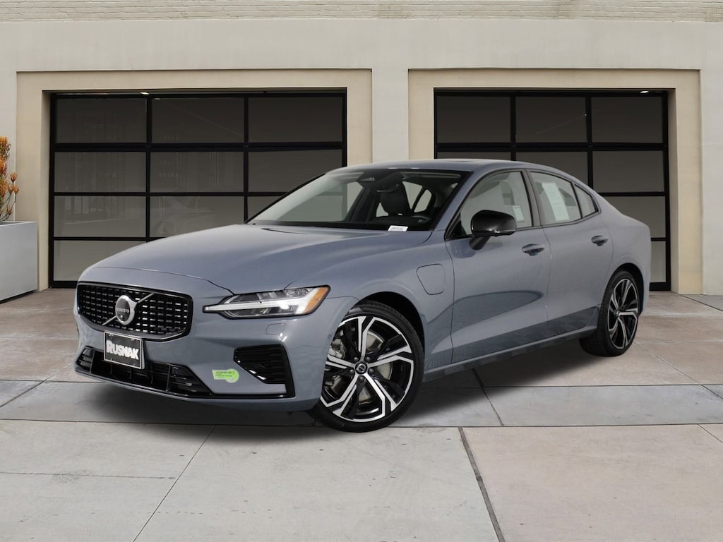 Certified 2023 Volvo S60 Recharge Plug-In Hybrid T8 Plus Dark Theme Sedan