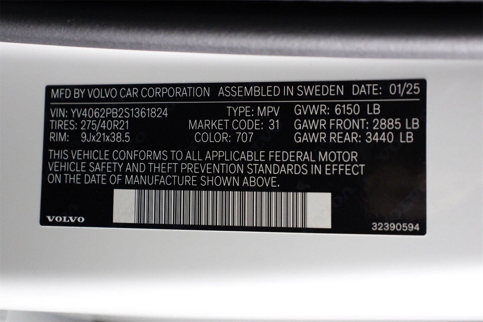 2025 Volvo XC90 Plus - Photo 18