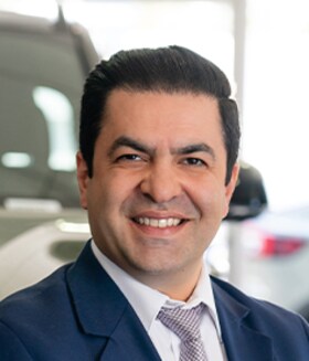 Staff member Andisheh Houshmand from 9748a744a8e8