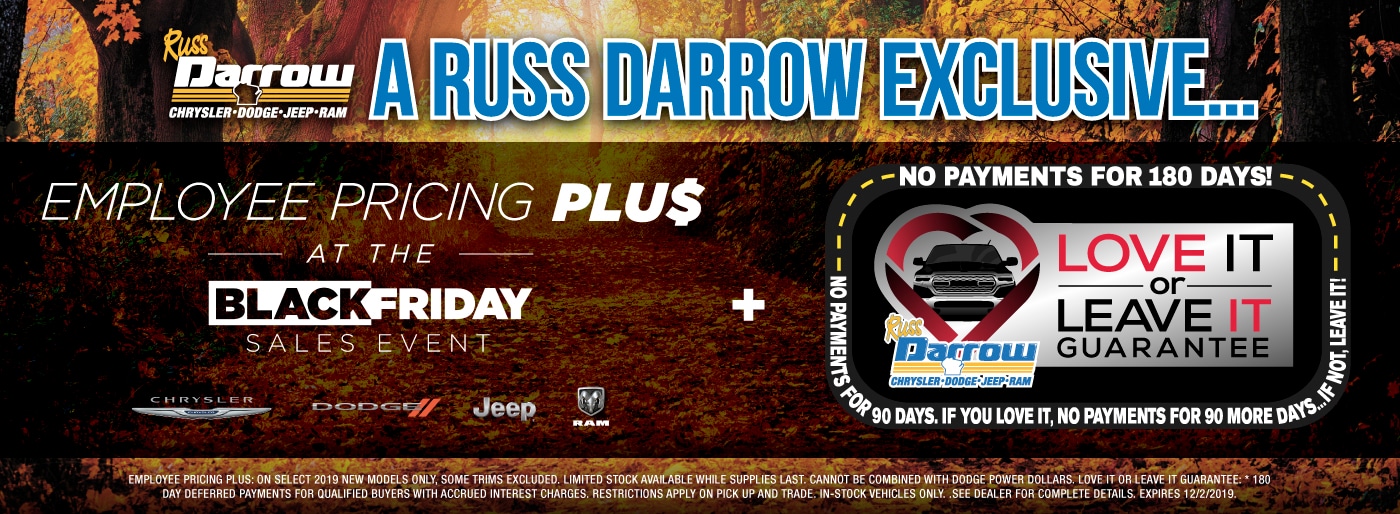 Russ Darrow Chrysler Dodge Jeep Ram of Milwaukee New & Used Car Dealer Serving Wauwatosa, West