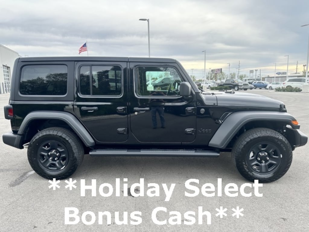 New 2026 Jeep Wrangler 4-DOOR SPORT Sport Utility