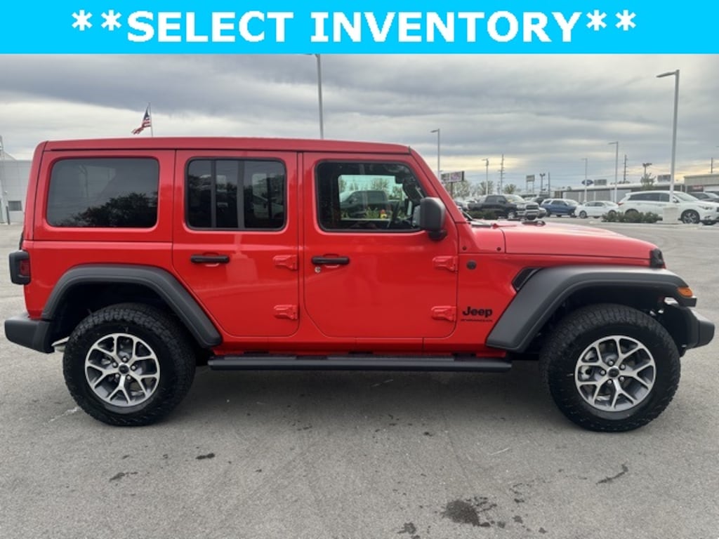 New 2026 Jeep Wrangler 4-DOOR SPORT S Sport Utility