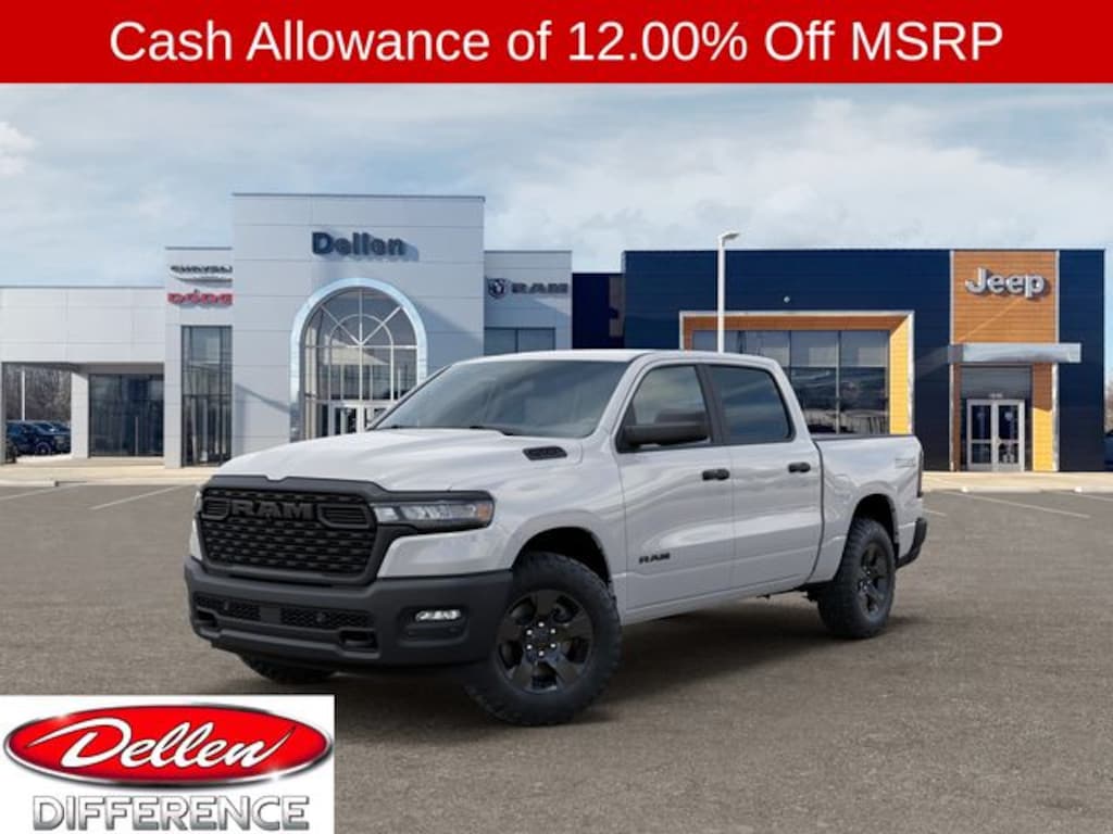 New 2026 Ram 1500 WARLOCK CREW CAB 4X4 5'7 BOX Pickup