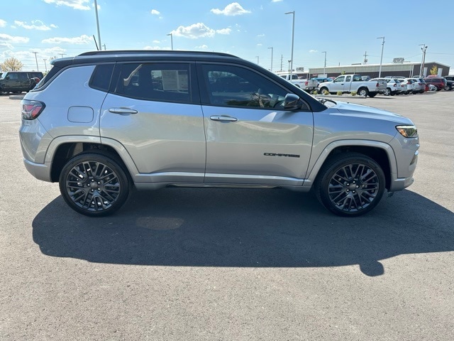 Certified 2022 Jeep Compass High Altitude with VIN 3C4NJDCB7NT107192 for sale in Greenfield, IN