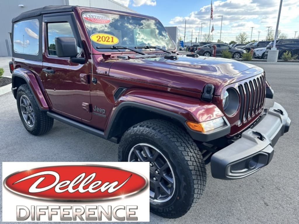 Certified 2021 Jeep Wrangler Sport SUV