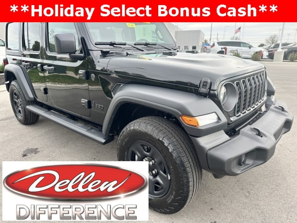 New 2026 Jeep Wrangler 4-DOOR SPORT Sport Utility