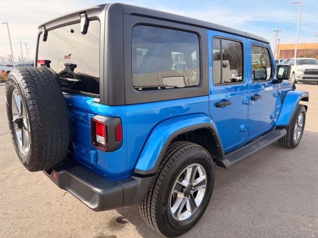Certified 2021 Jeep Wrangler Unlimited Sahara SUV