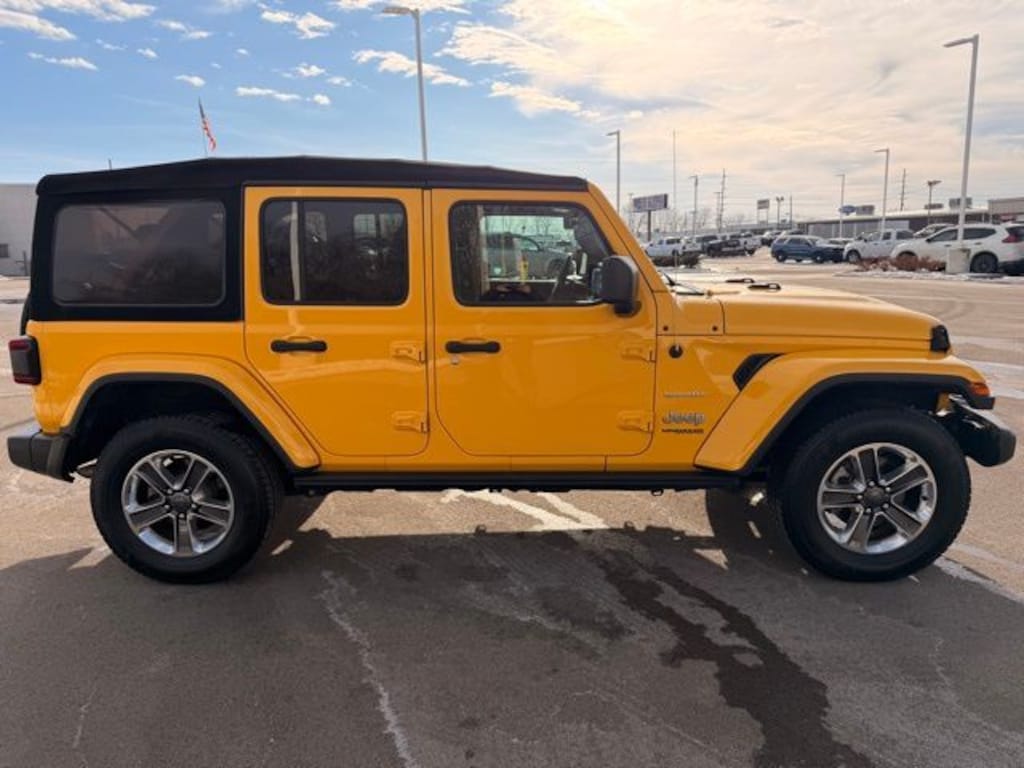 Certified 2021 Jeep Wrangler Unlimited Sahara SUV