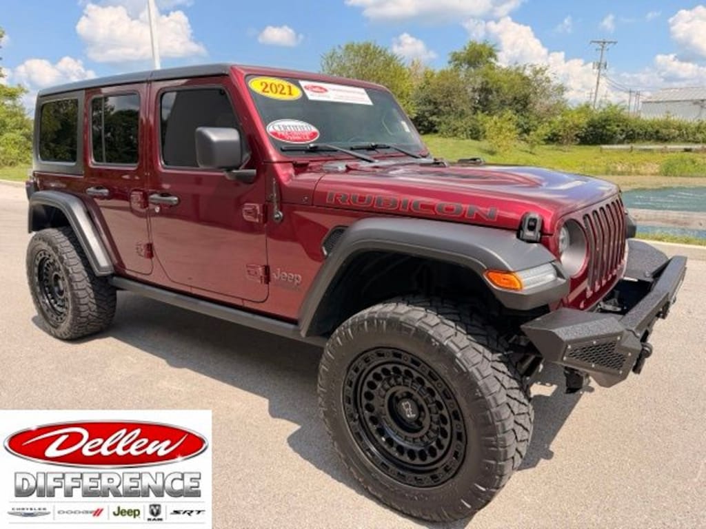 Certified 2021 Jeep Wrangler Unlimited Rubicon SUV
