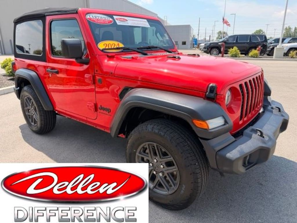 Certified 2024 Jeep Wrangler Sport SUV